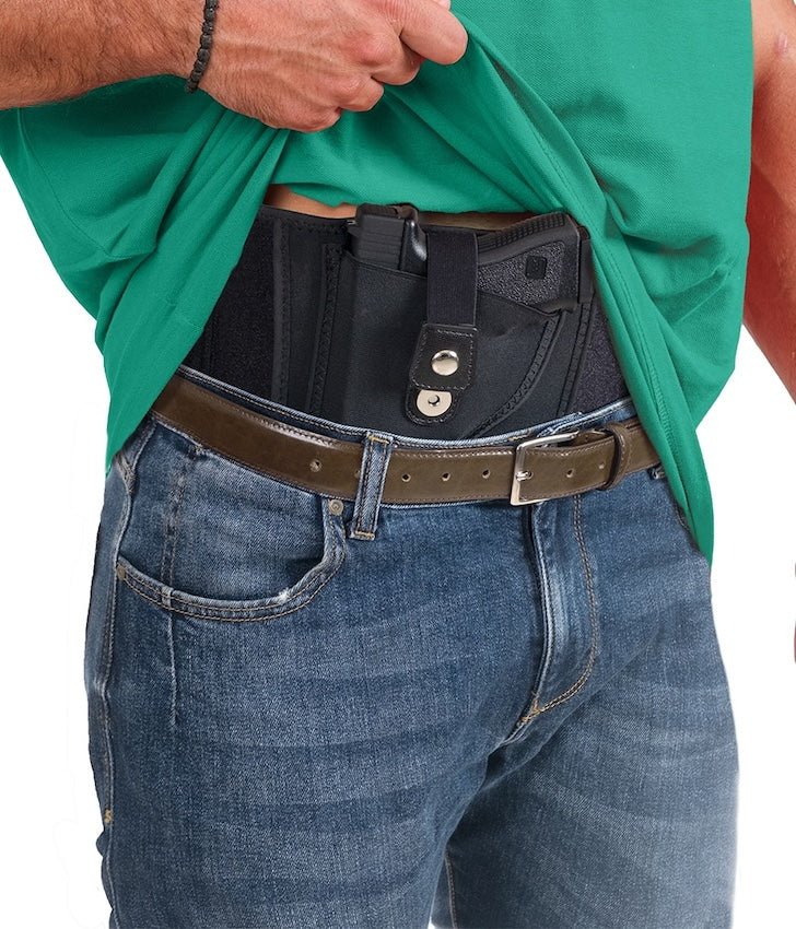 LPV® Premium Belly Band Holster for Deep Concealment + spare MAG Pouch - LPV HOLSTERS