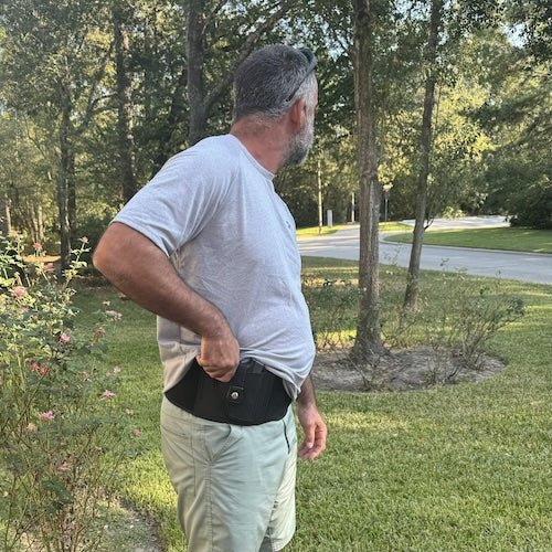 LPV® Premium Belly Band Holster for Deep Concealment + spare MAG Pouch - LPV HOLSTERS