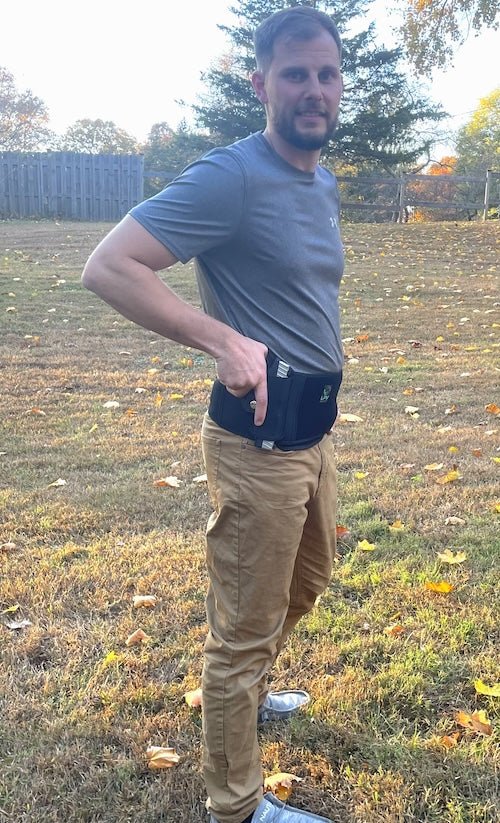 LPV® Premium Belly Band Holster for Deep Concealment + spare MAG Pouch - LPV HOLSTERS