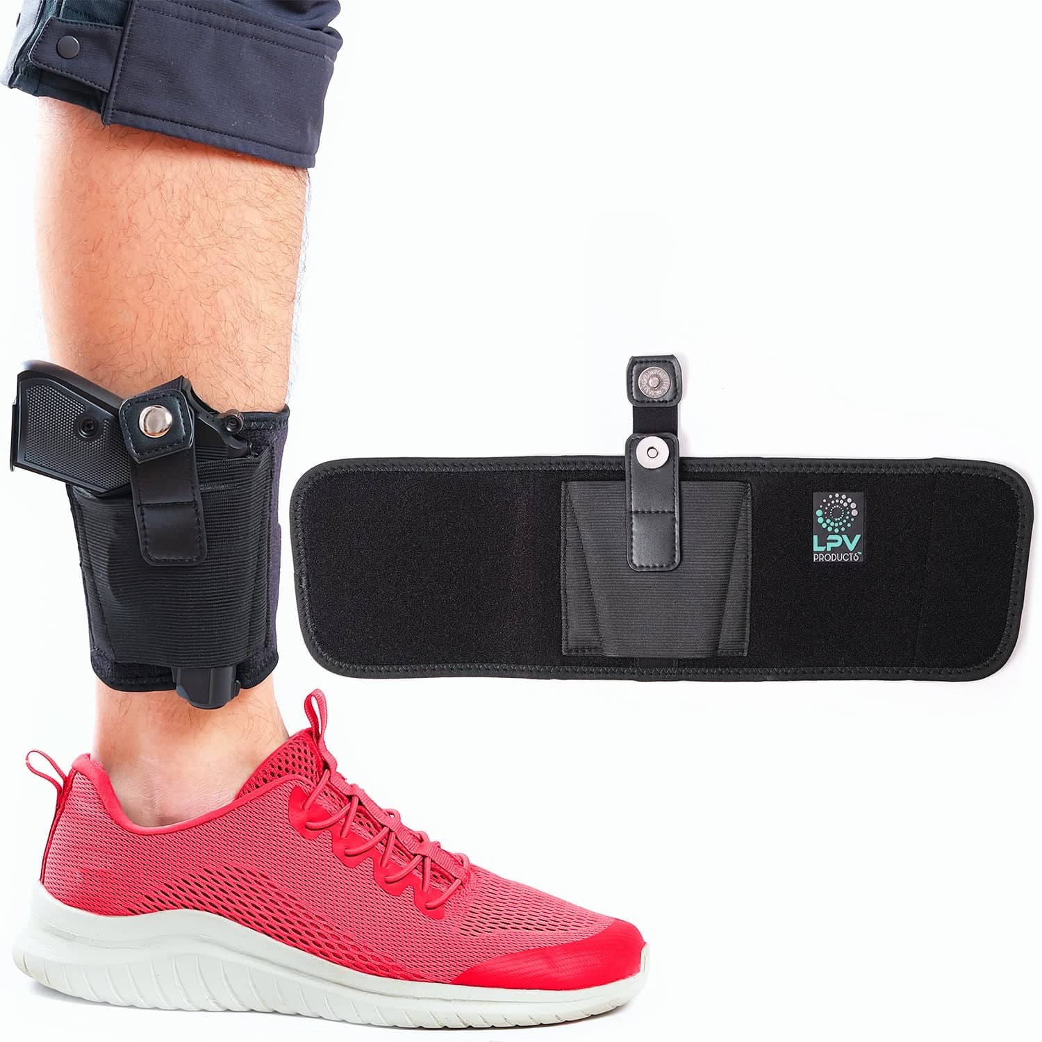 Comfortable Ankle Holster for Concealed Carry - LPVPRODUCTS
